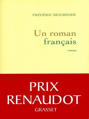 cover image of Un roman français
